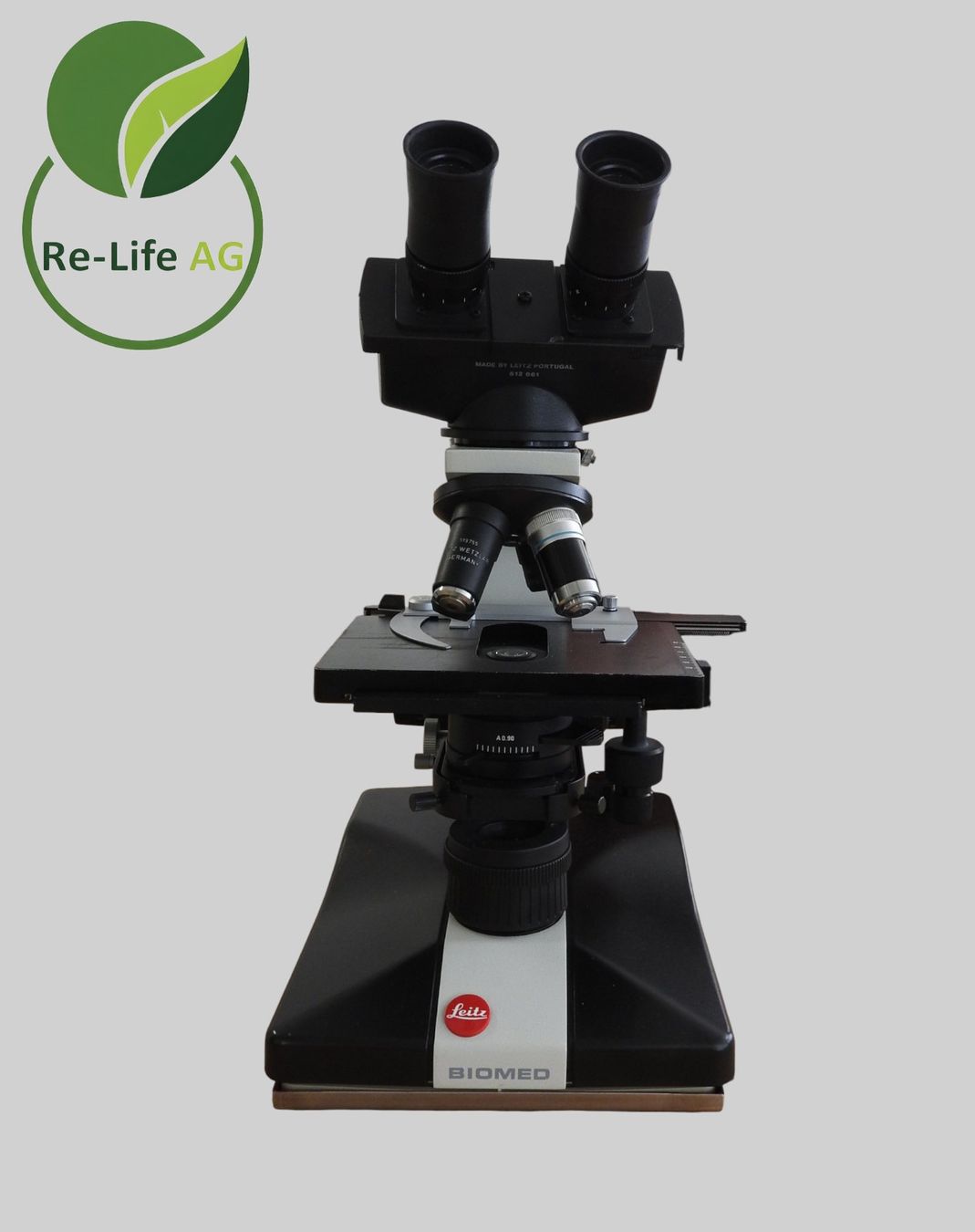 Leitz Microscopi: Leitz Biomed 020-507.010 Optical (light) Microscope – Usato da Reinach BL venduto da Re-LifeAG_Labor 1