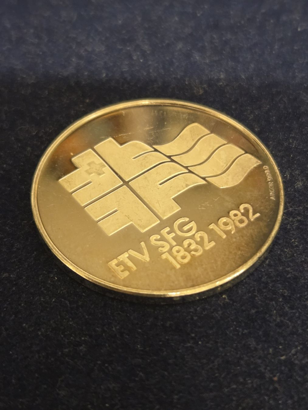 Medaillen: Silbermedaille ETV SFG 1982 – Gebraucht aus Stans von Ducati16 2