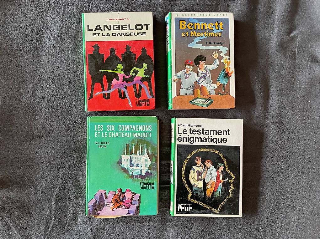 Libri: Bibliothèque verte - 16 livres – Usato da Yvonand venduto da Musicman5 3