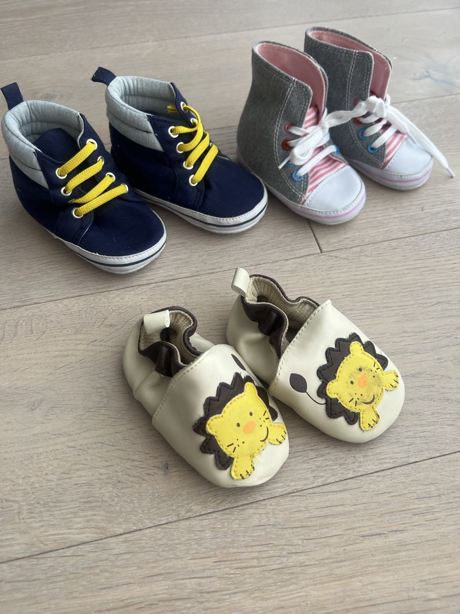 Chaussures garçon: Babyschuhe Set 3 Paar – D'occasion à Frick par bla_zt9f 1