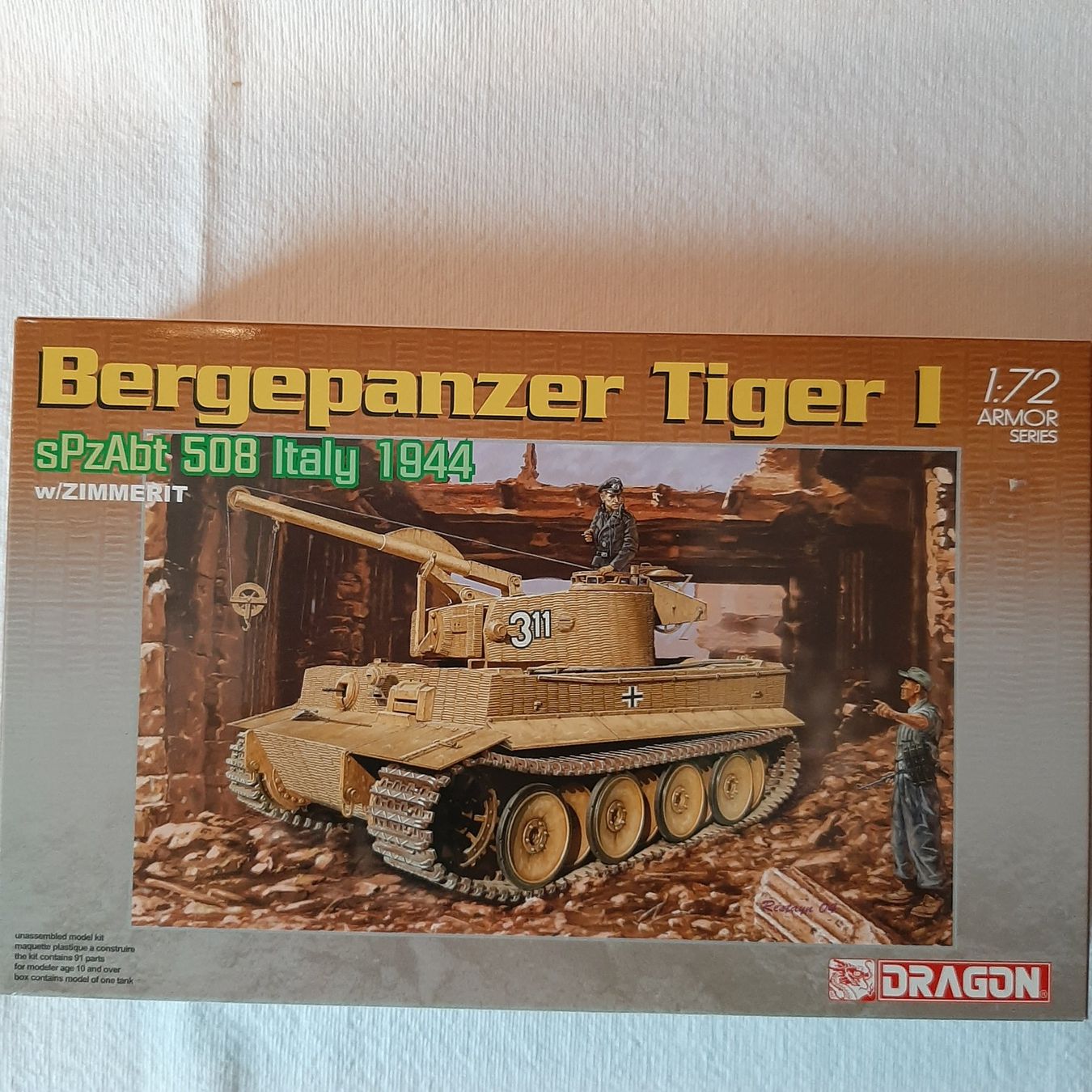 Kit di modellismo & Modellini statici: 849 ... Bergepanzer Tiger I ... Dragon 7210 – Nuovo (secondo la descrizione) da Bonstetten venduto da Benibanny59