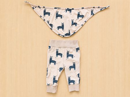 Set aus Hose und Tuch 68