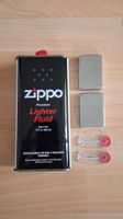 2 Original Zippo Feuerzeuge mit Benzin und Feuersteinen