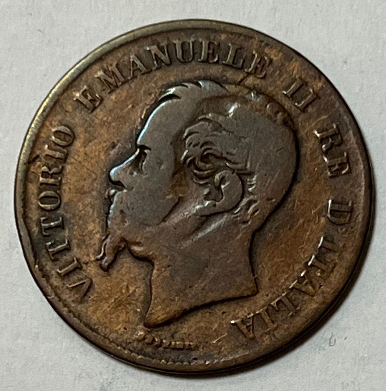 Tutti le monete: 5 Centesimi - Victor Emmanuel II - Italien - 1867 – Usato da Dietikon venduto da Numis8953