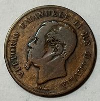 5 Centesimi - Victor Emmanuel II - Italien - 1867