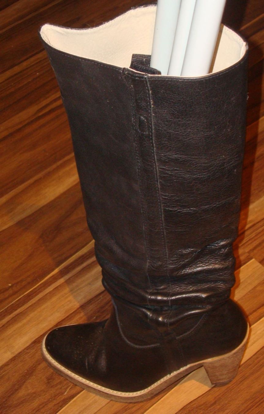 Damenschuhe: Neuwertige Damen-Lederstiefel – Neu (gemäss Beschreibung) aus Melchnau von Fishel 1