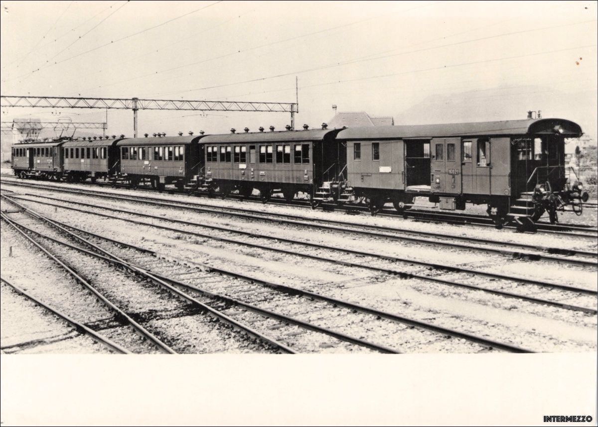 Ansichtskarten: Bahn // SBB CFF FFS // Pendelzug Ce 4/6 – Gebraucht aus Basel von intermezzo12