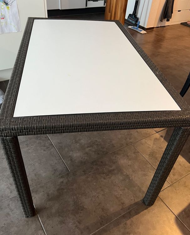 Garten Rattan Tisch Kaufen auf Ricardo
