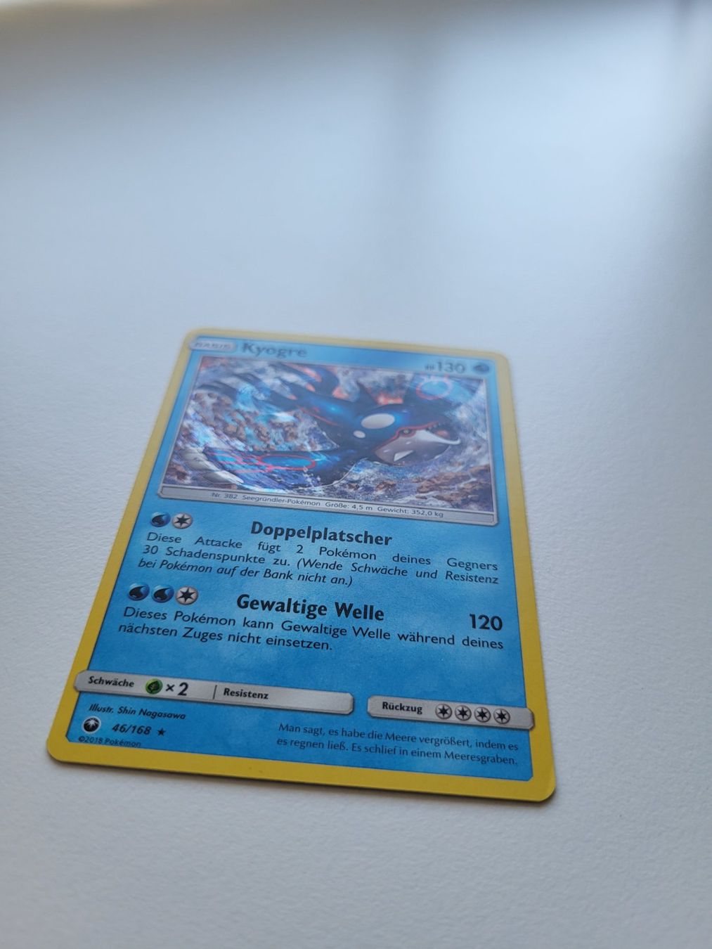 Pokémon Carte collezionabili: Kyogre (Celestial Storm 46/168) – Usato da Erlenbach ZH venduto da ram_mjn5 1