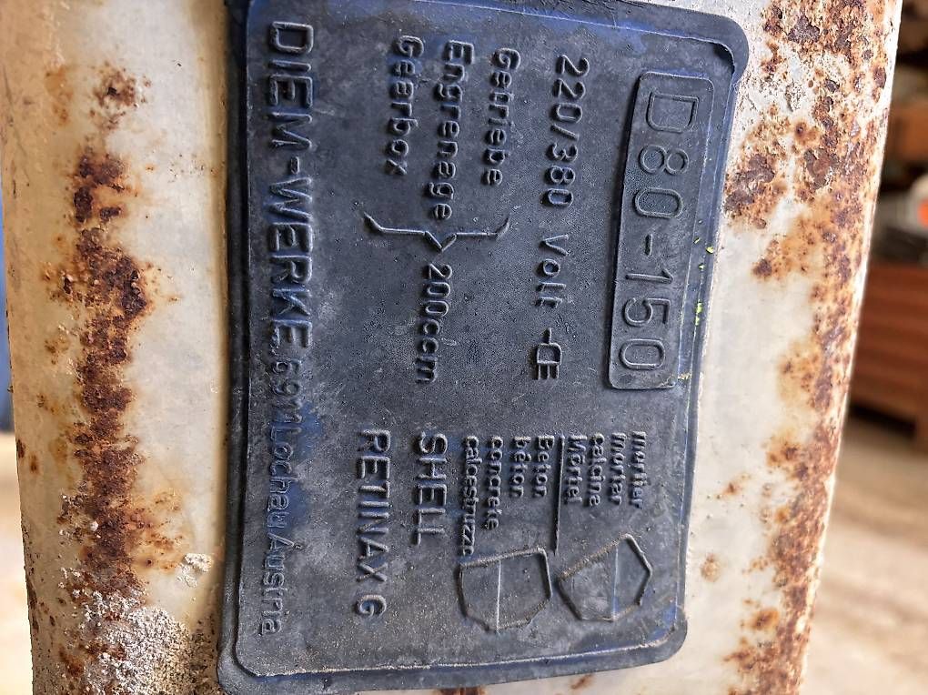 Tutte le macchine: Freifallmischer 150 Liter Diem – Usato da Kirchdorf AG venduto da hbi_bj22 1