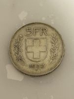 5 Franken 1933  Silber