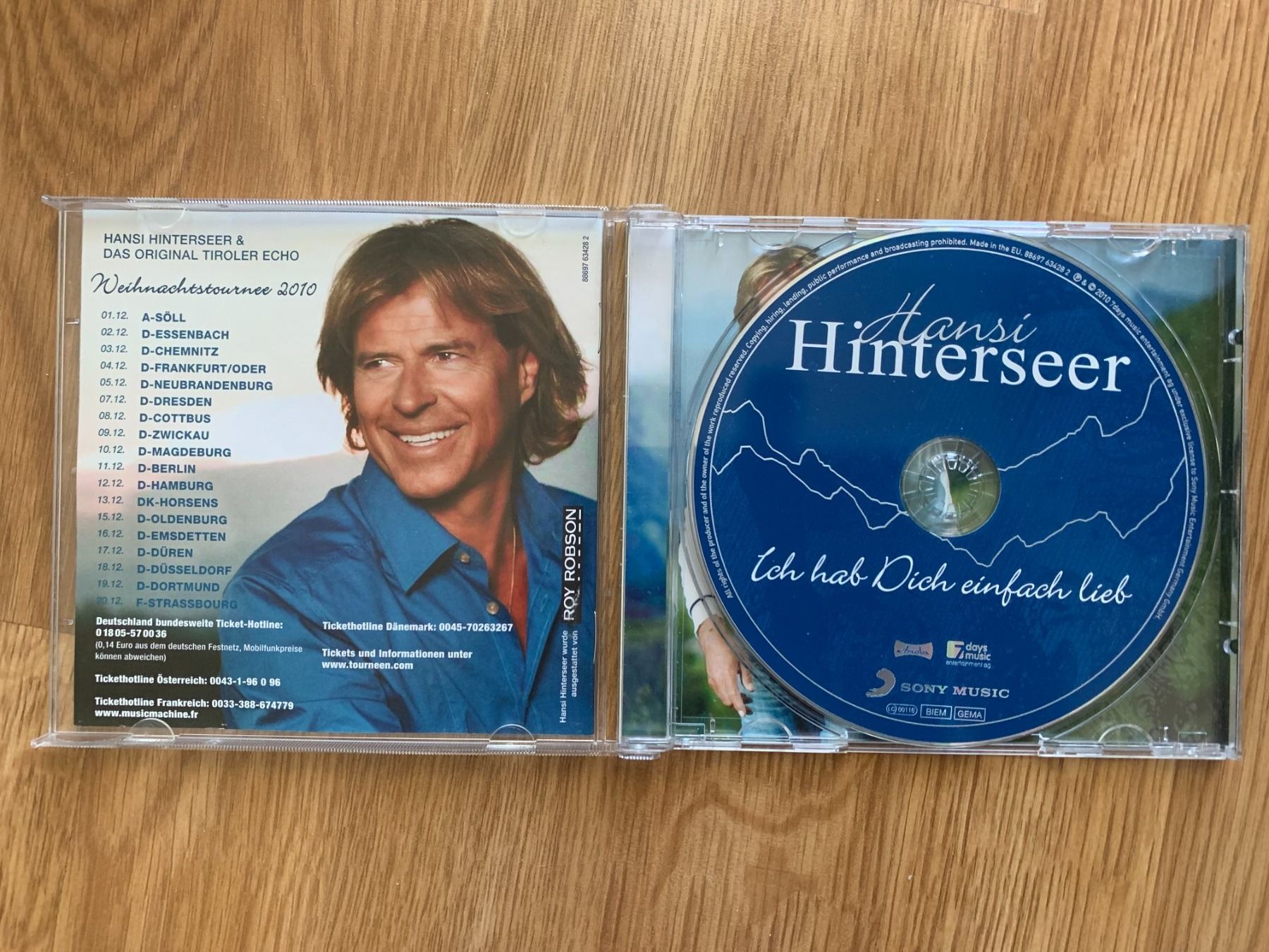 CD: 2 CD'S und 1 Box mit 3 CD's Hansi Hinterseer – Usato da Landquart venduto da interesse63 2