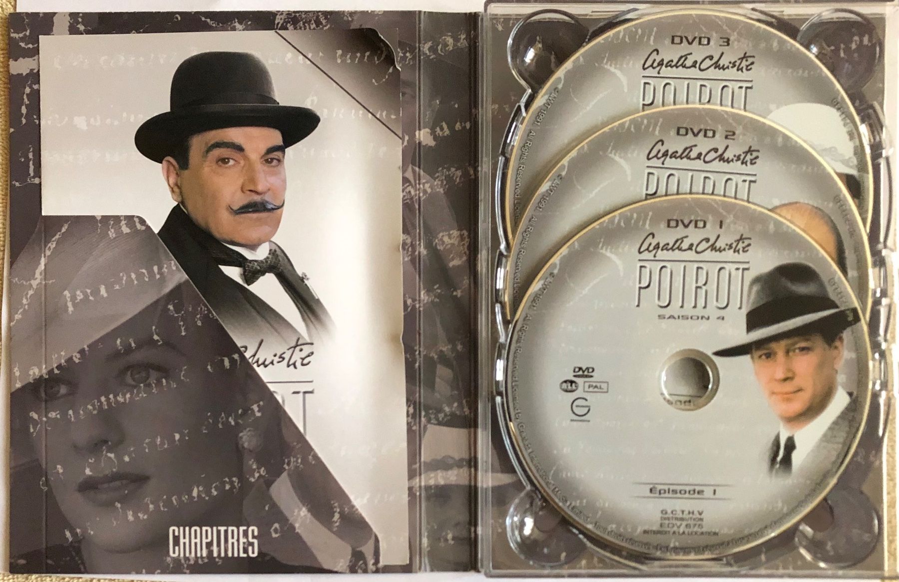 Alle DVDs: HERCULE POIROT (SAISON 4) – Gebraucht aus Poliez-Pittet von Newtown-Records 2
