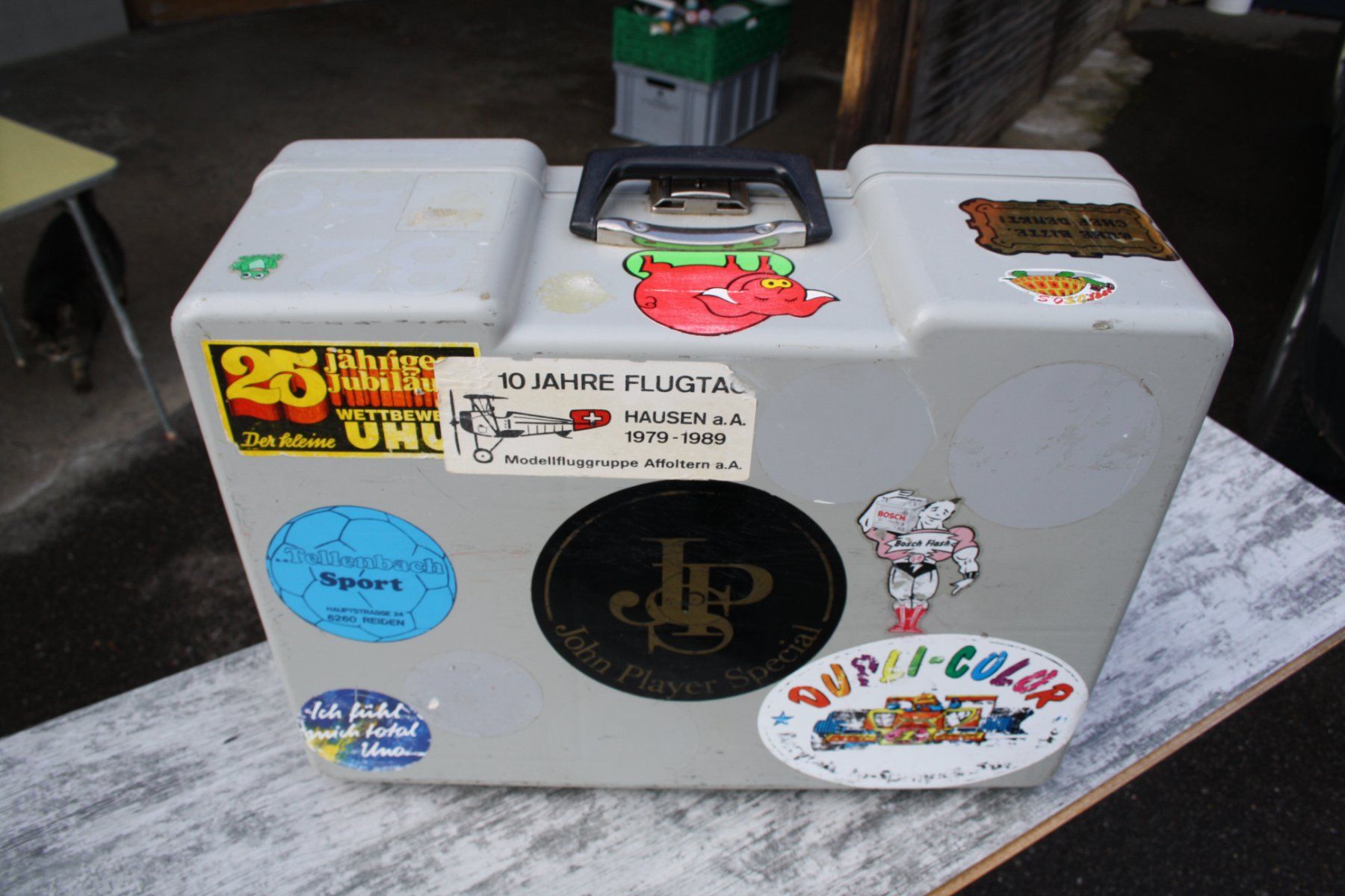 Valigie: VINTAGE HOBBYKOFFER JPS USW. – Usato da Wauwil venduto da Pneuedy 3
