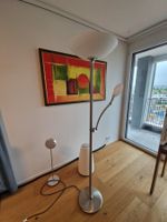 Bankamp Stehlampe Opera Silber Glas/Metall 47 cm 180 cm