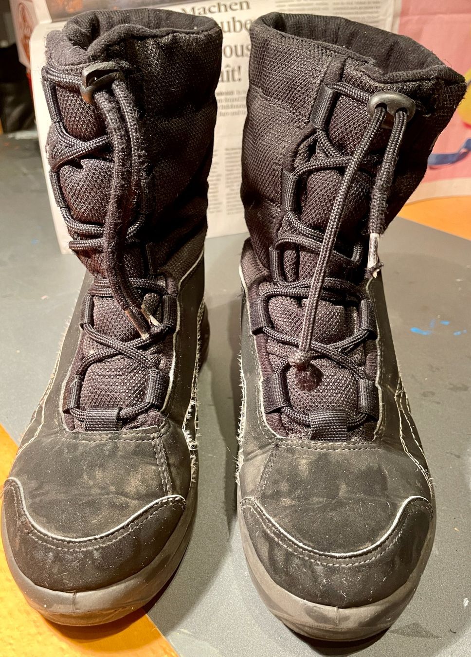 Puma Scarpe per ragazzi: Puma dicke Winterstiefel Gr. 34 – Usato da Neuendorf venduto da Knopfi 1