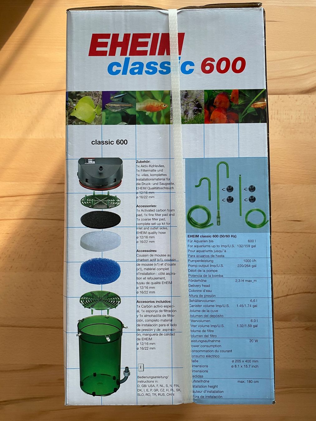 Filter: Aussenfilter Eheim Classic 250 Typ 2213 Neu – Neu und originalverpackt aus Pieterlen von Buntbarsch01 2