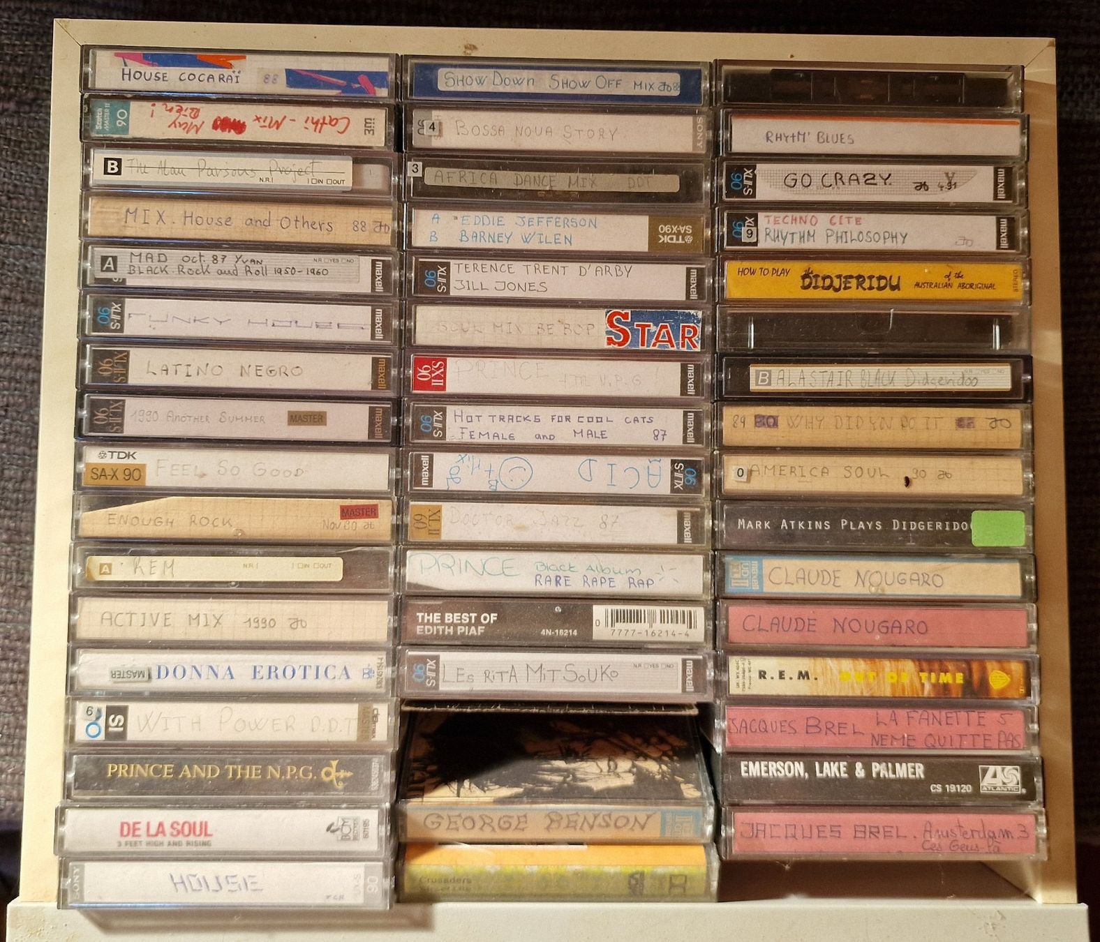 Kompaktkassetten: collection de cassettes audio – Gebraucht aus Froideville von Sliop 2