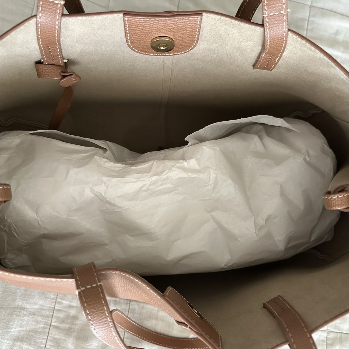 Polène Borse da donna: Polène Cyme Farbe Camel – Usato da Zürich venduto da Nomase10. 3