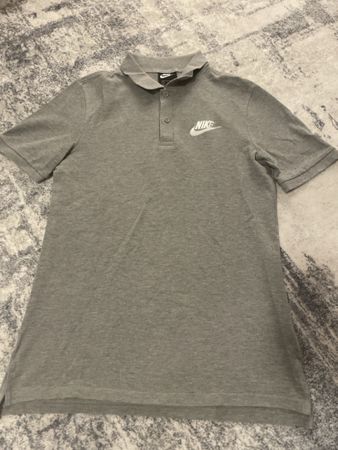 Nike Polo Shirt Grau, Grösse S - Top Zustand!