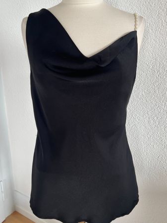 AMY & CLO Paris Damen Top / Bluse in Gr. S, Schwarz, NEU