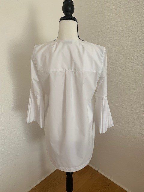 Blusen: Tunika-Bluse mit Plissé-Aermel / Baumwolle / Gr. 36 – Neu (gemäss Beschreibung) aus Zürich von gonthemove 2