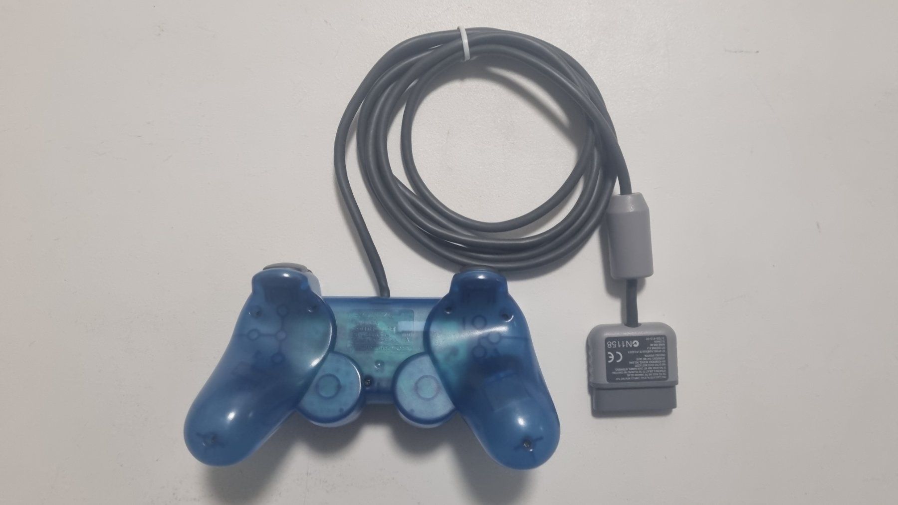 Sony Controller: PS1 PlayStation 1 Controller blau Transparent – Gebraucht aus Birsfelden von val_d9c2 2
