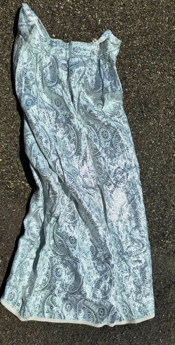 Vestiti: Kleid silbermuster Grösse S guter Zustand – Usato da Zürich venduto da Primanoctis 2