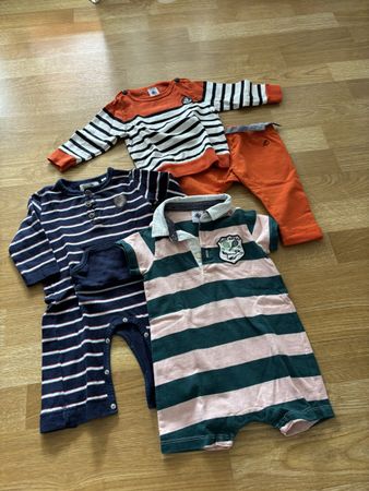 Petit Bateau Baby Kleider Set, Grösse 6M