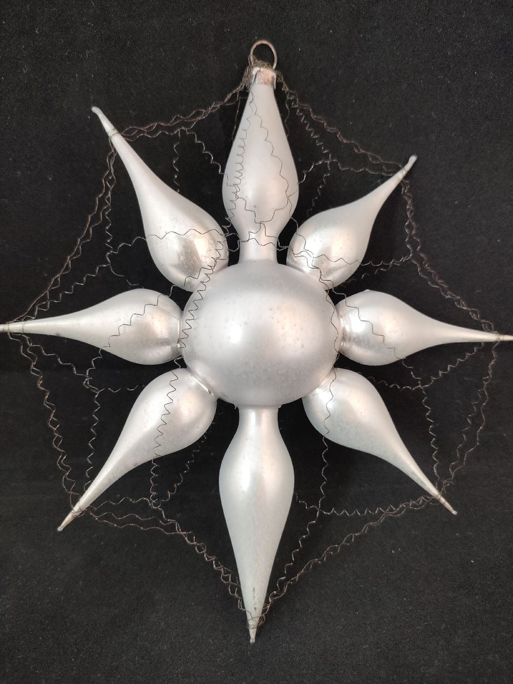 Antiker Christbaumschmuck Glas Weihnachtsstern DDR Vintage (Neu (gemss  Beschreibung)) in Uttigen fr CHF 13  mit Lieferung auf Ricardo kaufen