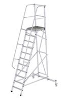 neuer Munk Plattformleiter fahrbar 11 Stufen
