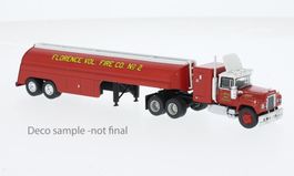 Mack RS700 Tank-SZ Feuerwehr Florence Brekina H0 1/87