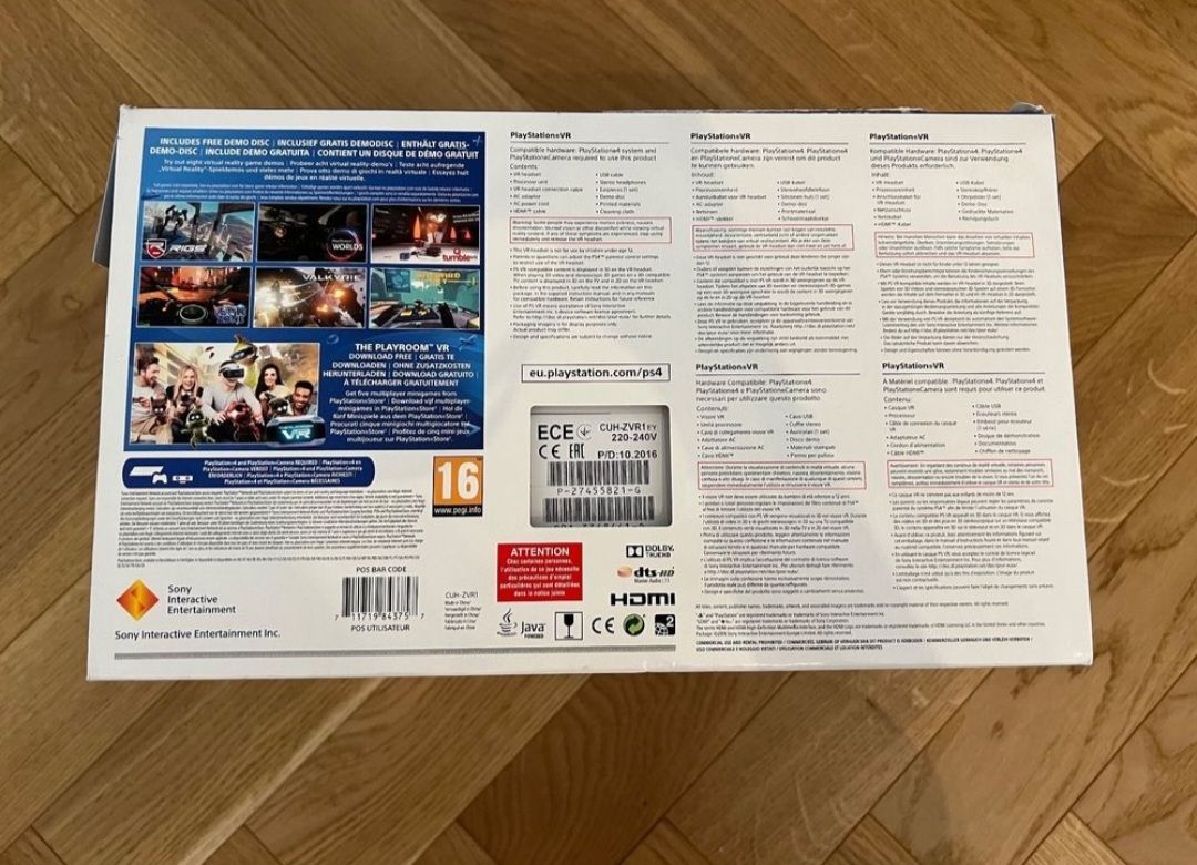 Sony Casco VR: PS VR1 – Usato da Oberägeri venduto da deschnuuz 2
