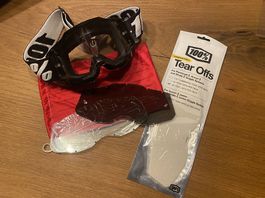 100% Brille inkl. 50Stk. Tear Offs