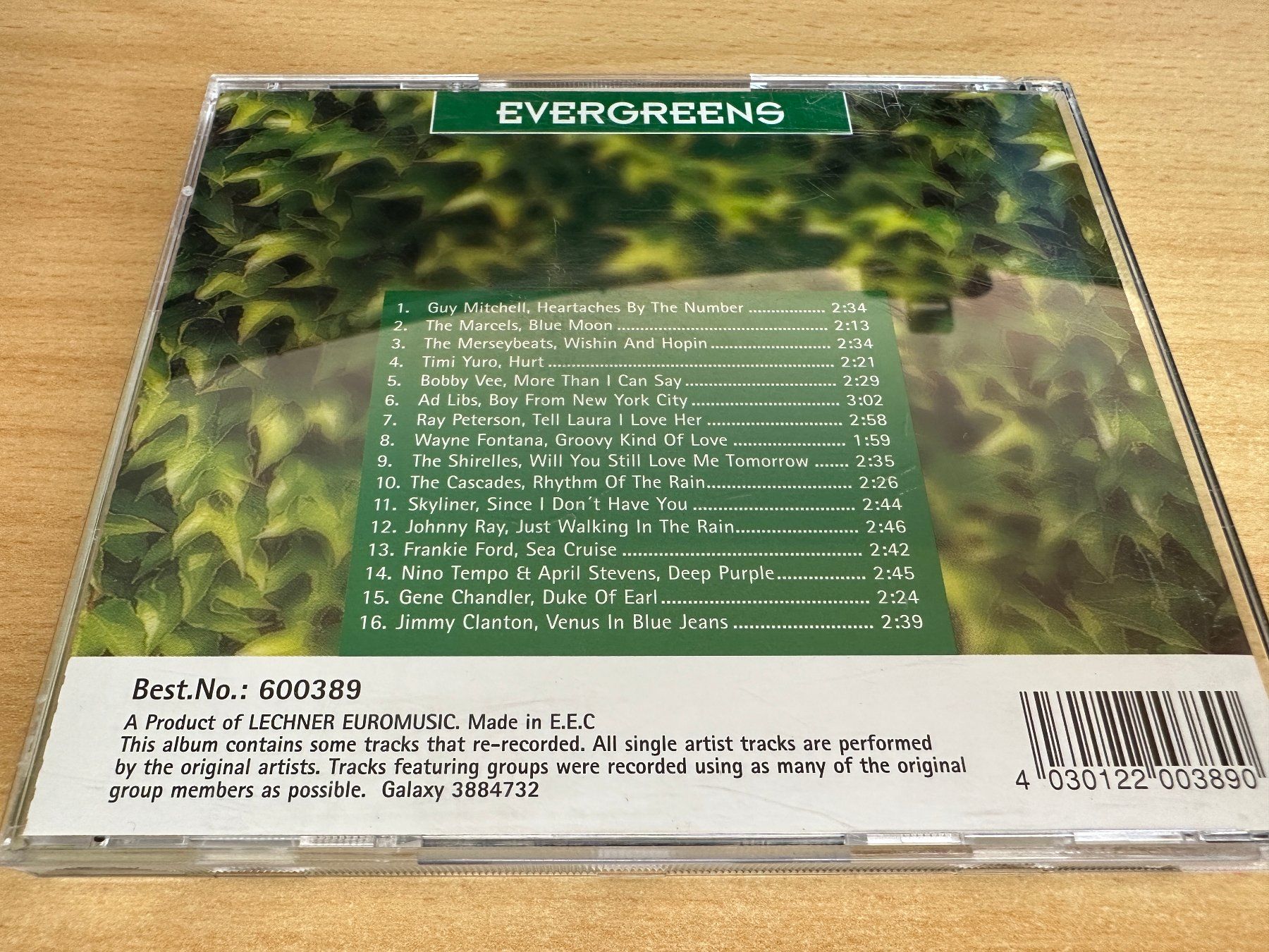 CD: Various – Evergreens – Usato da Rikon im Tösstal venduto da Alpenmutz 1