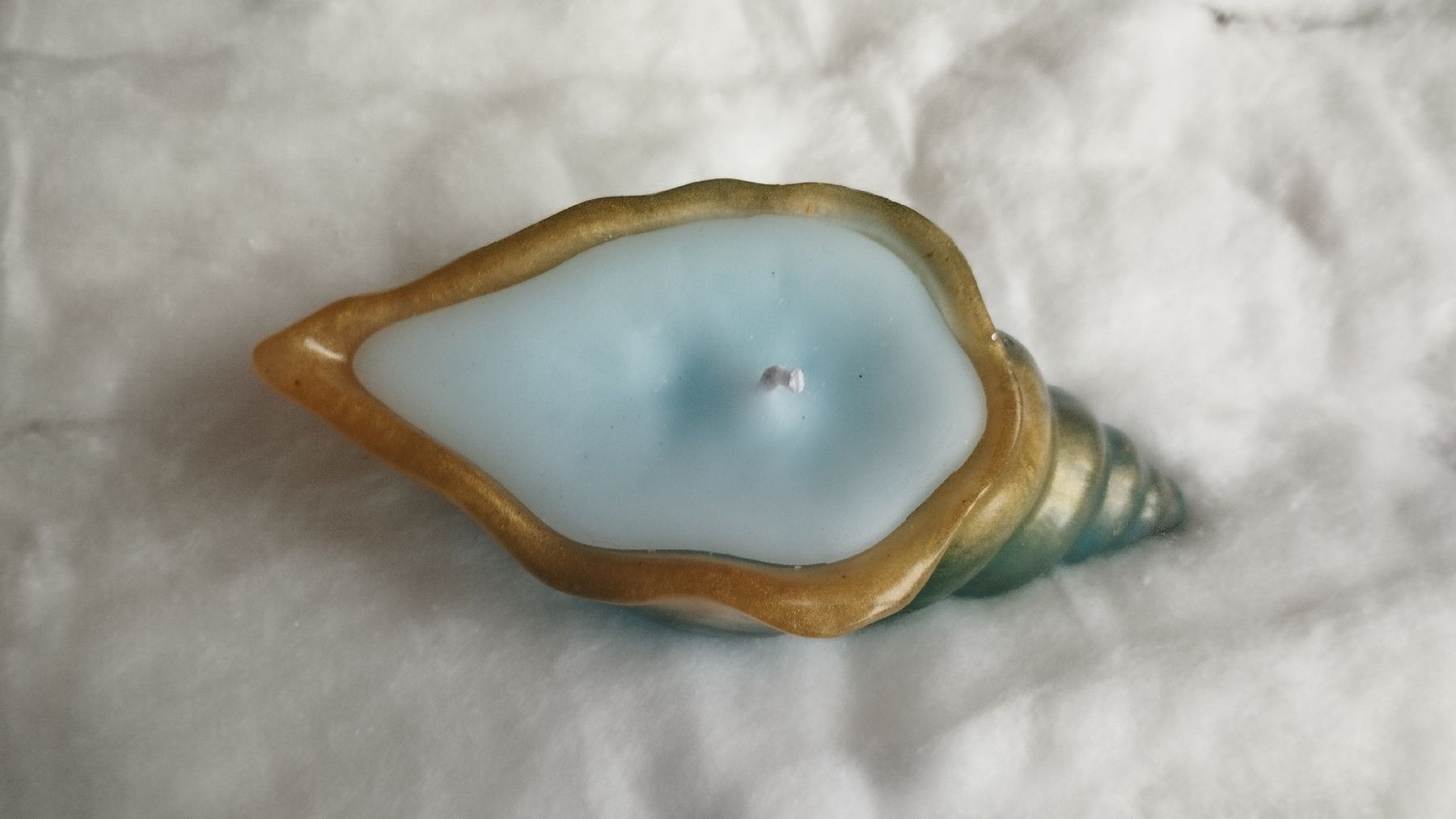 Tutte le decorazioni: Muschelkerze – Nuovo e nell'imballaggio originale da Reinach BL venduto da Nike231 1