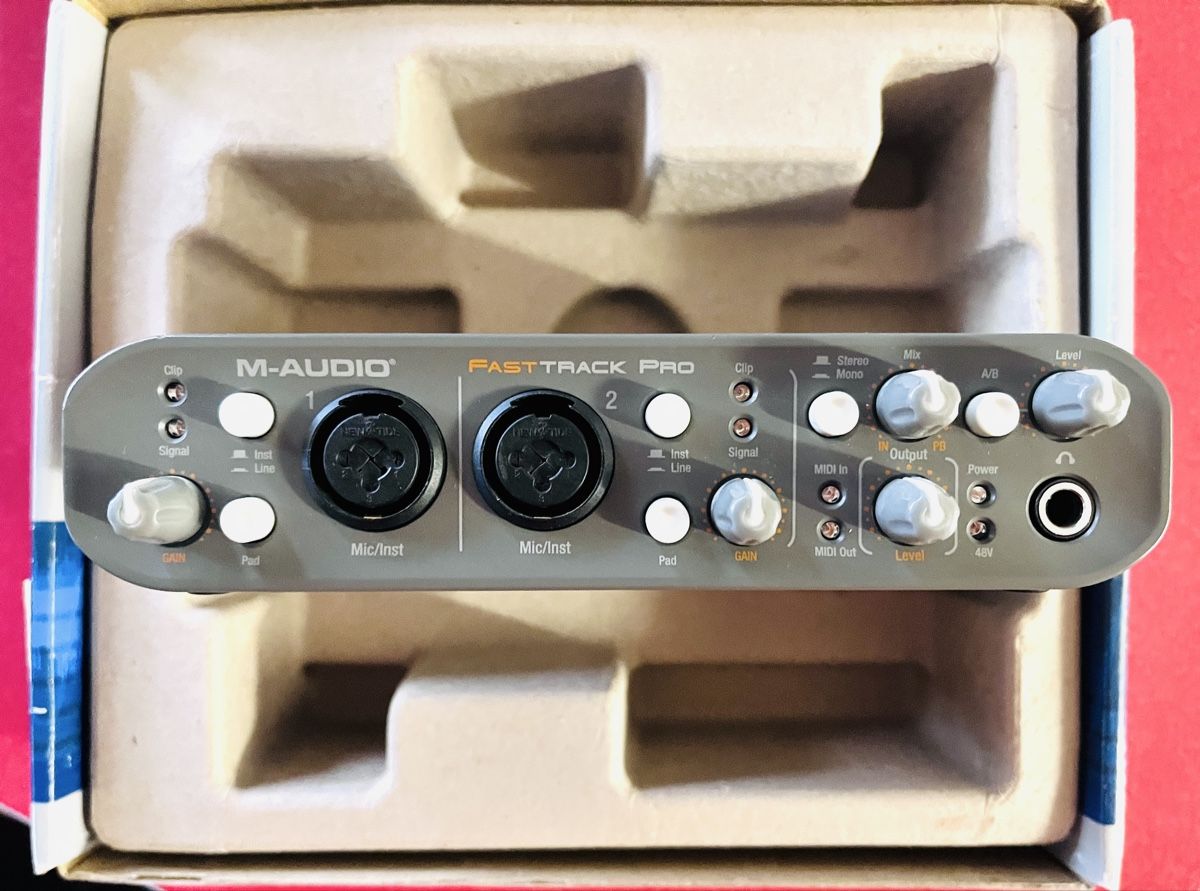 M-Audio Studioequipment: M-Audio Fast Track Pro - USB Audio/MIDI Interface Top! – Gebraucht aus Wädenswil von Buddha8 3