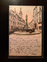 Ancienne CP de Lausanne  - Place de la Palud 1901