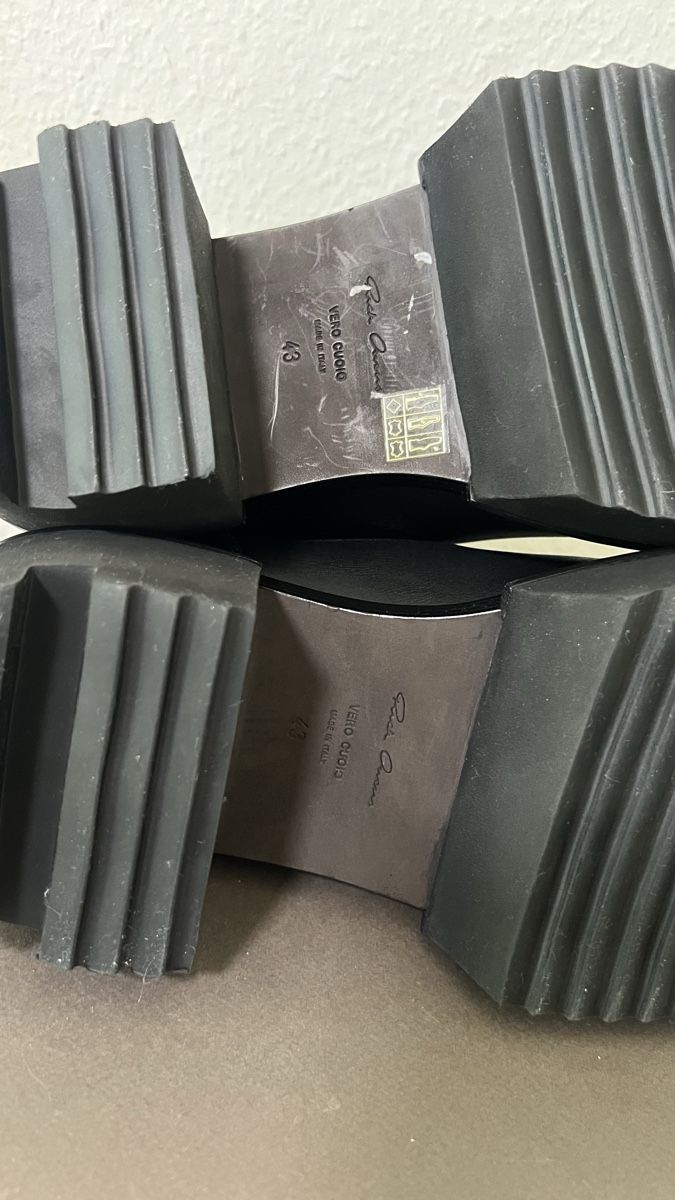 Rick Owens Scarpe da uomo: Rick Owens Beatle Ballast Boots – Nuovo (secondo la descrizione) da Zürich venduto da 8047 4