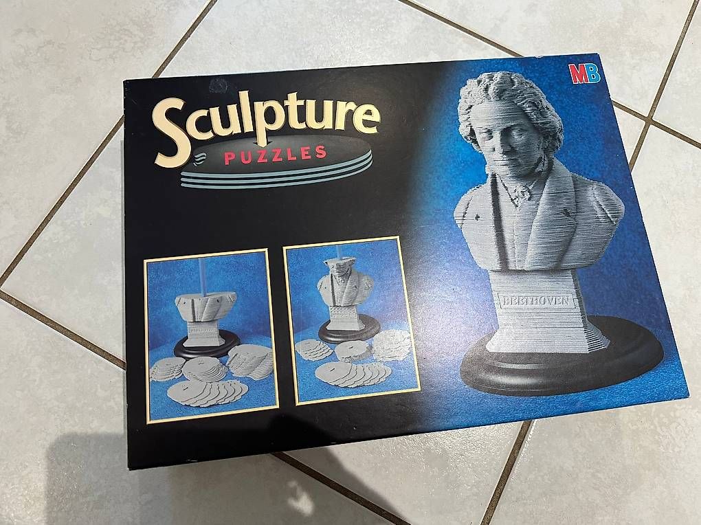 Puzzles: Sculpture puzzle Beethoven – Gebraucht aus Sonceboz-Sombeval von michael.l