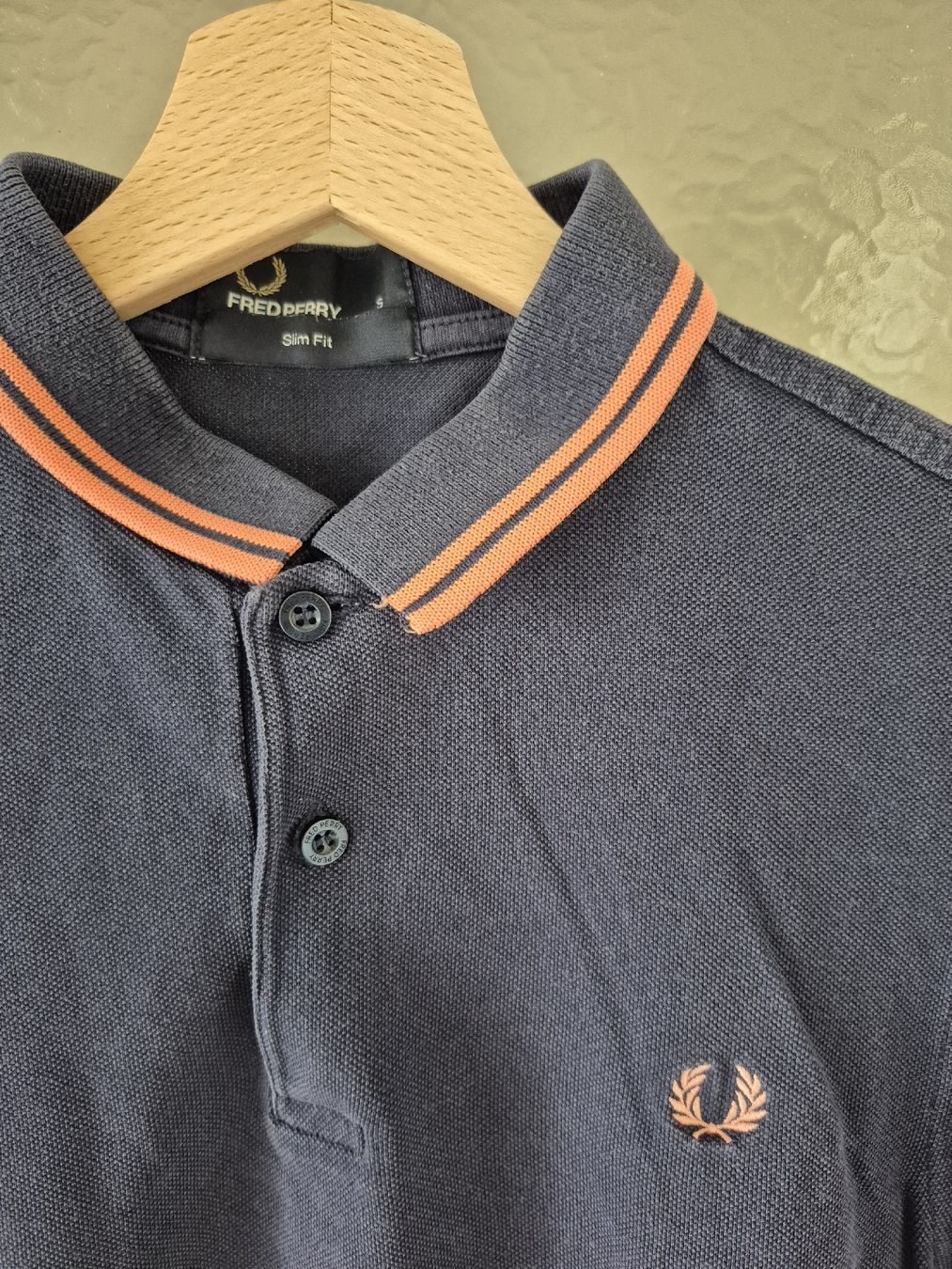 Fred Perry Magliette Polo: Polo shirt navy Fred Perry S – Usato da Lausanne venduto da claire1401 1
