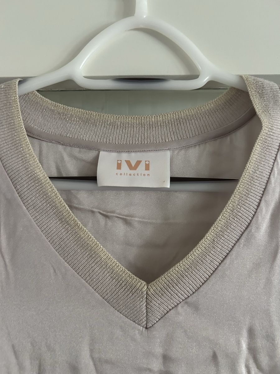 Chemisiers: Damen Pullover IVI Collection Grösse 48 Seide / Elastan – D'occasion à Allschwil par meeresperle 3