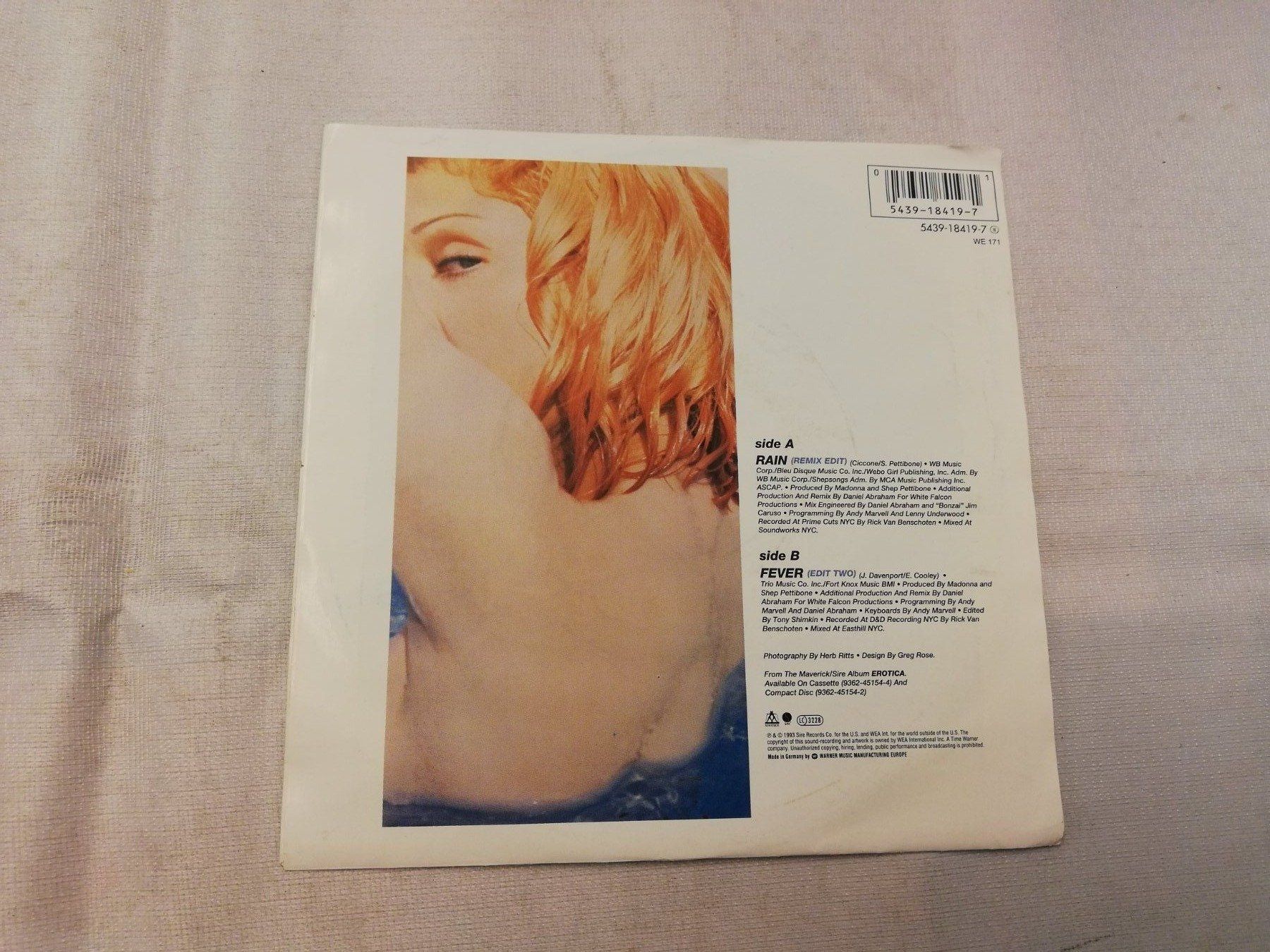 Schallplatten: MADONNA -  RAIN (SINGLES 7") – Gebraucht aus Bern von Vinylsound.ch 1