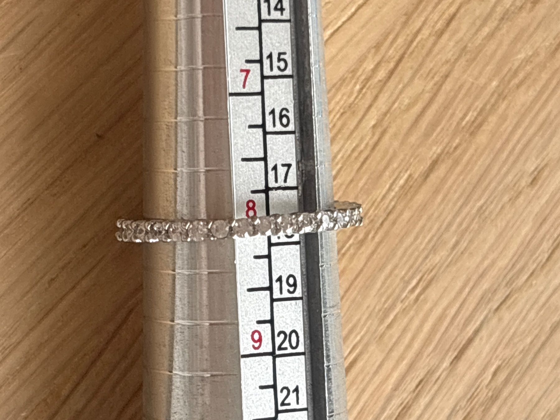 Anelli: Luxus Elegante Gr.18/8 Ring Memoire Farbe : Silber – Nuovo (secondo la descrizione) da Biel-Bienne venduto da Roserosse13 5