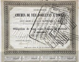 Compagnie de Chemin de Fer d'Orléans à Rouen - 1872