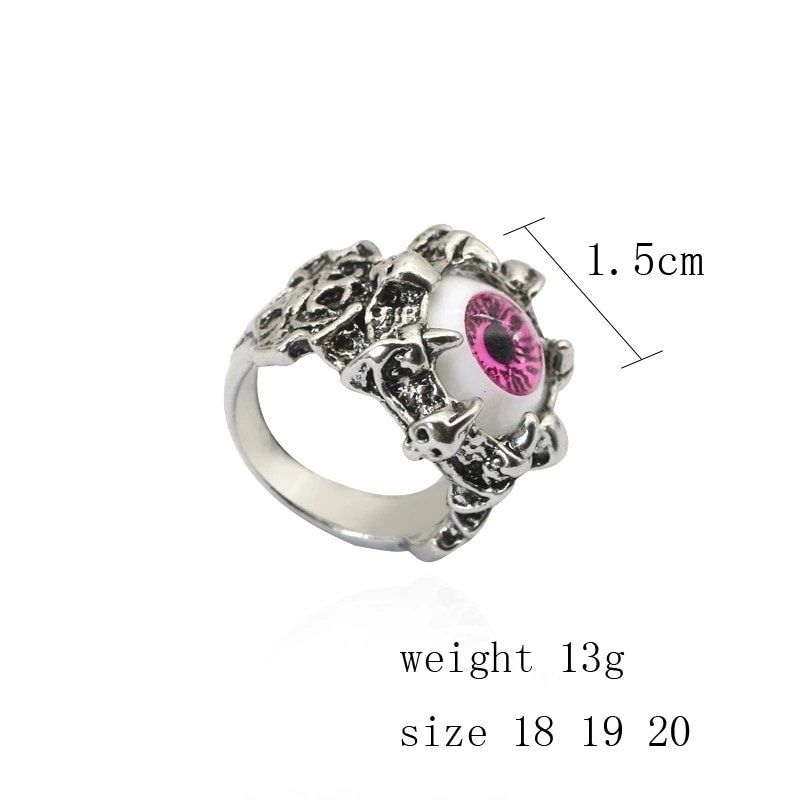 Anelli: 📌 NEU Gothic Retro Ring – Nuovo e nell'imballaggio originale da Wittenbach venduto da ChinaSeidenstrasse 4