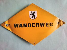 Blechschild WANDERWEG APPENZELL-INNERRHODEN