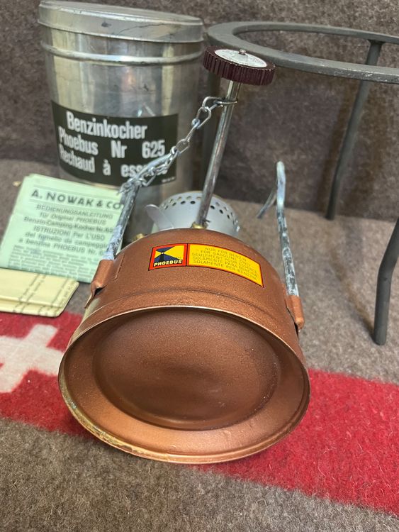Phoebus N.625 Benzinkocher mit Dreibein (Gebraucht) in bad ragaz für ...