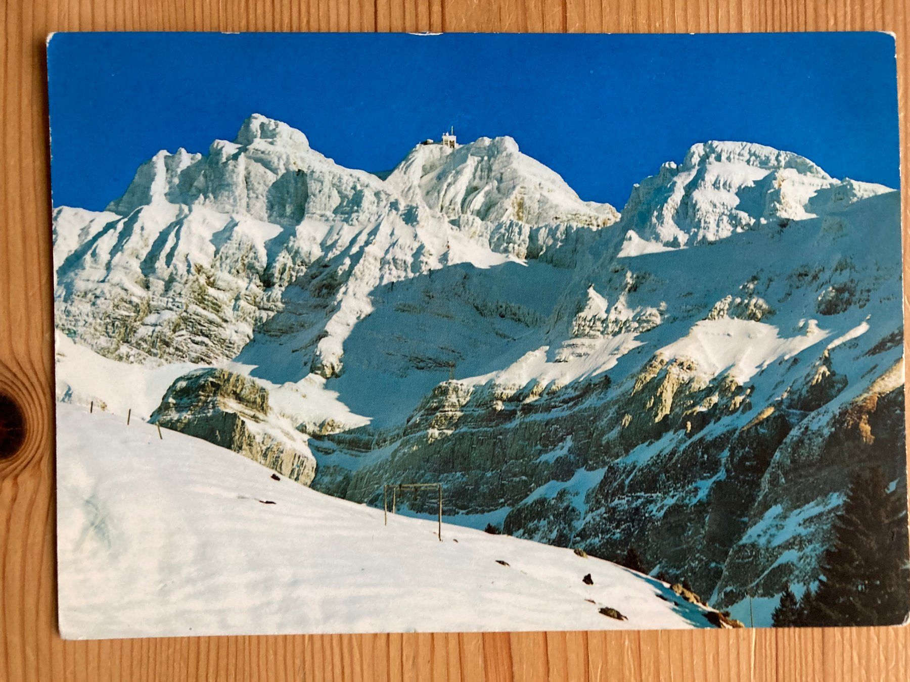 Ansichtskarten: Säntis - 5 AK ab 1967 – Gebraucht aus Oberuzwil von Henri09 4