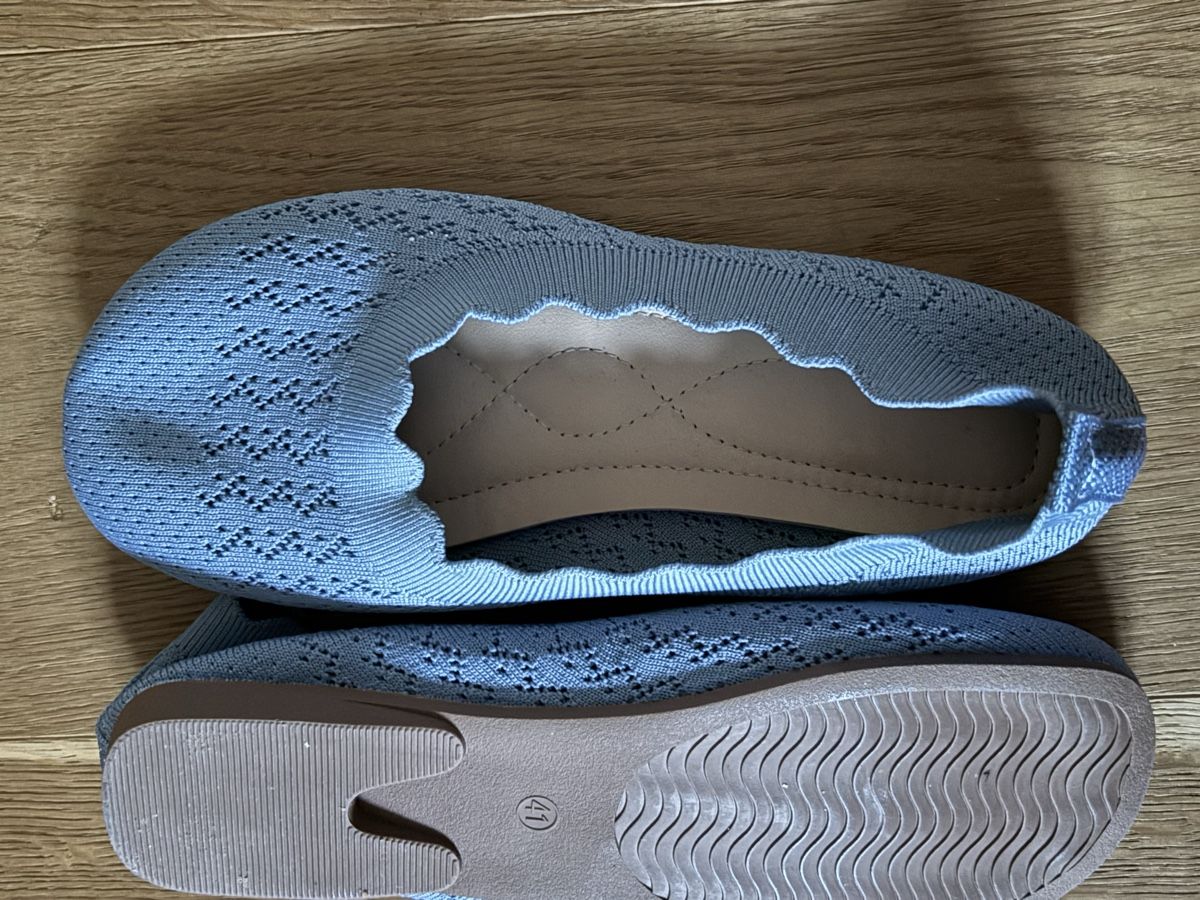 Damenschuhe: Ballerinas Damen hellblau  – Gebraucht aus Würenlos von Ashley24 2